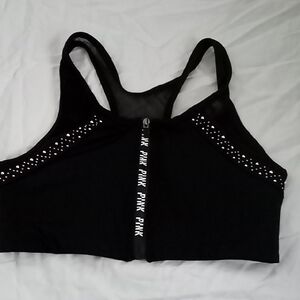 PINK Victoria's Secret Black Ultimate Bra